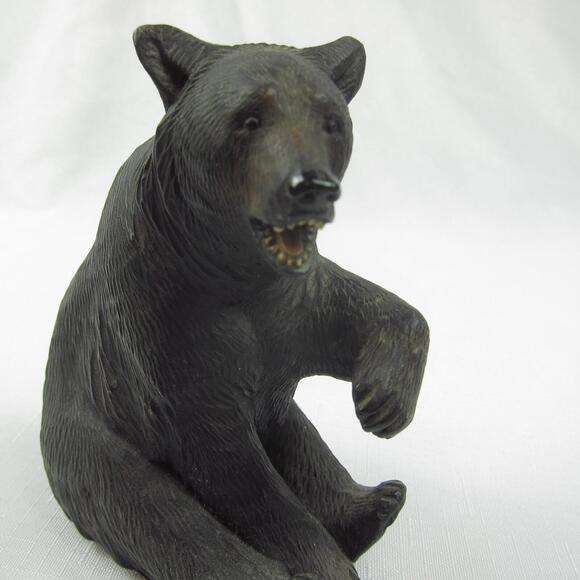 Bear Figure Sculpture Western Artist Bob Dycke Dalhart Texas Vintage RARE
